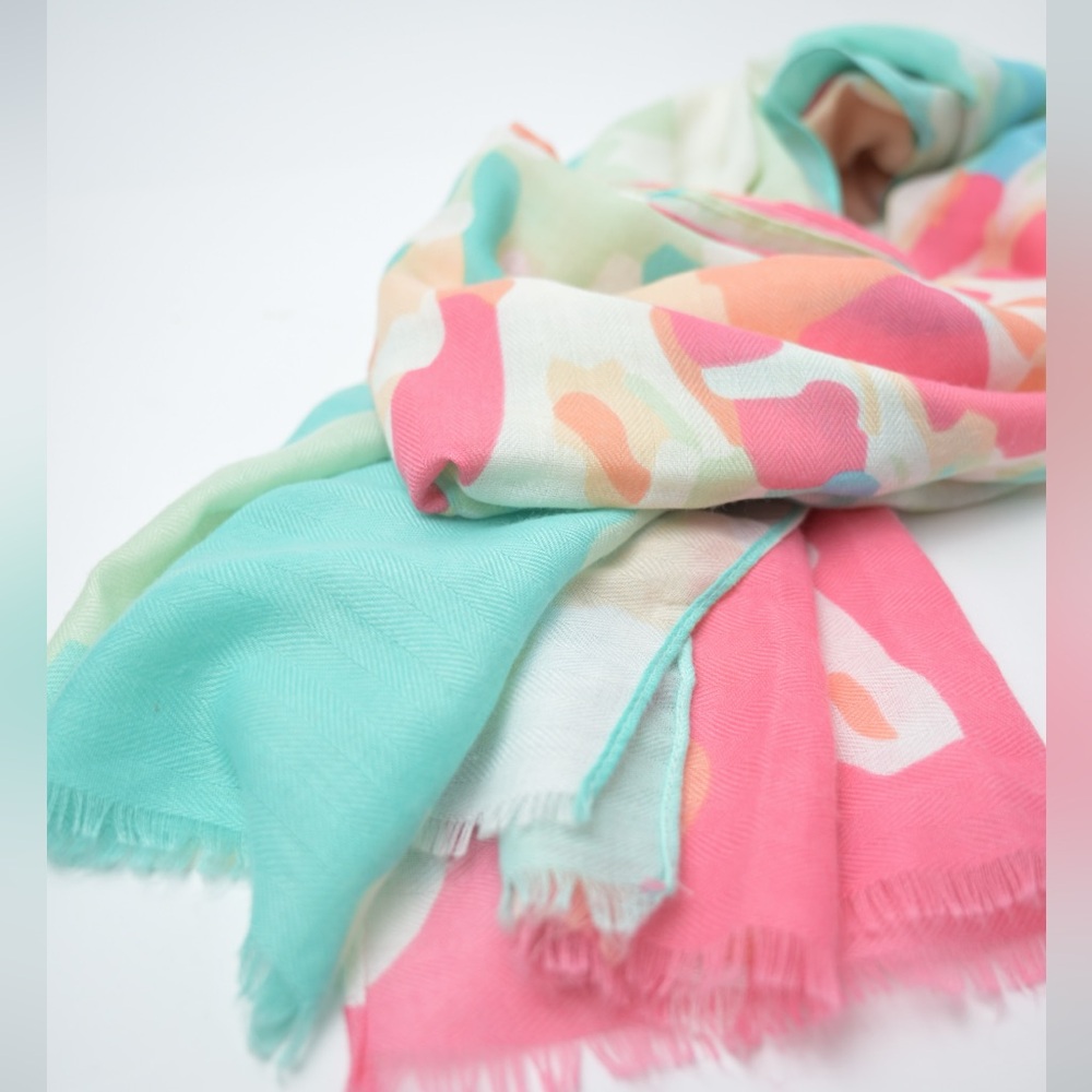 Colorful Patterned Scarf